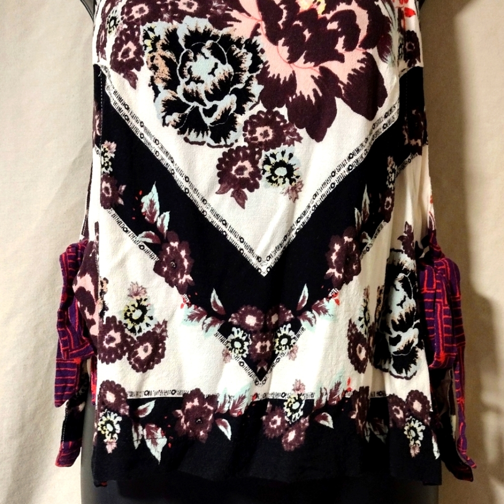 Free People Top, Large, Multi- Color
